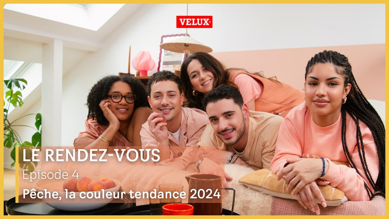 Le rendez-vous by VELUX | Pêche, la couleur tendance 2024