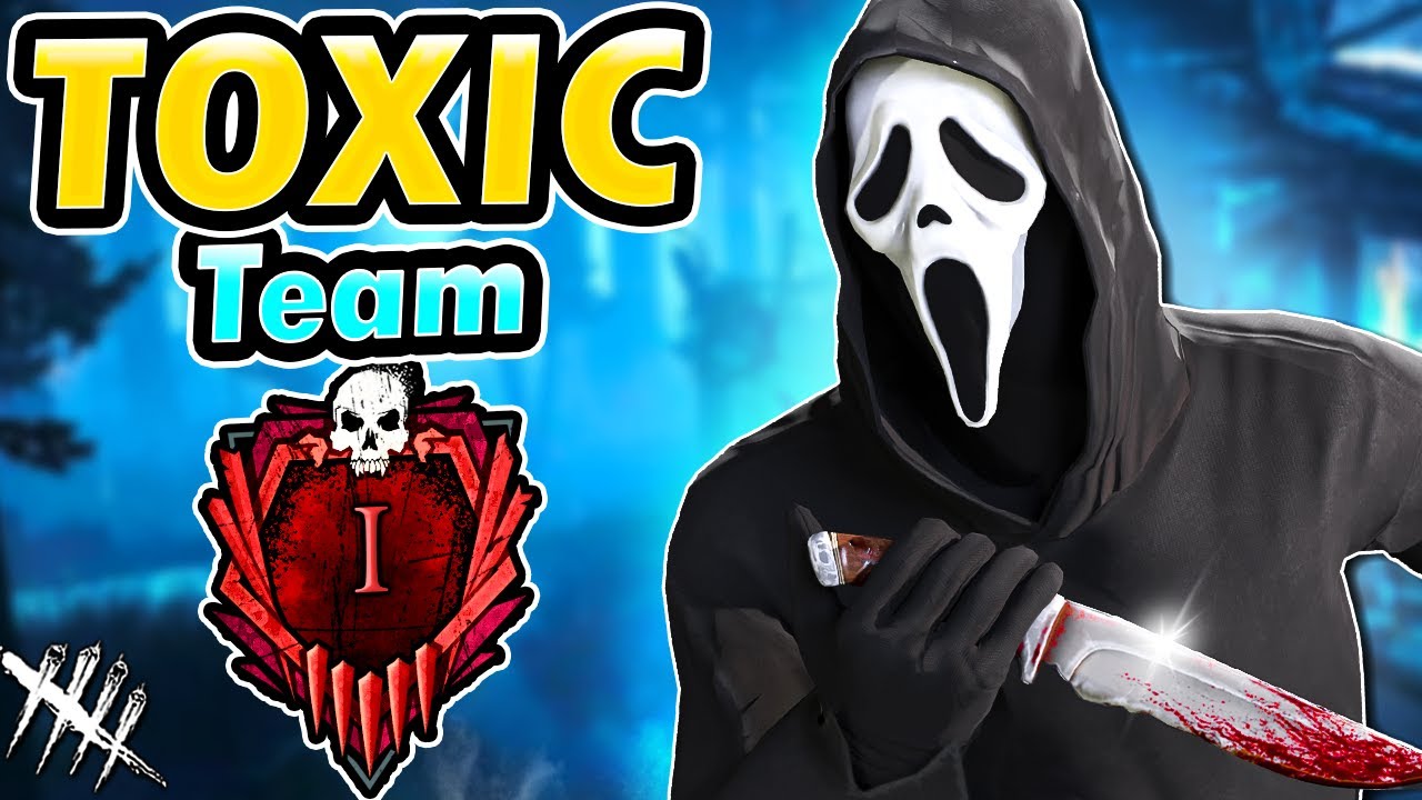 Ghostface Vs TOXIC BULLY TEAM! - Dead by Daylight
