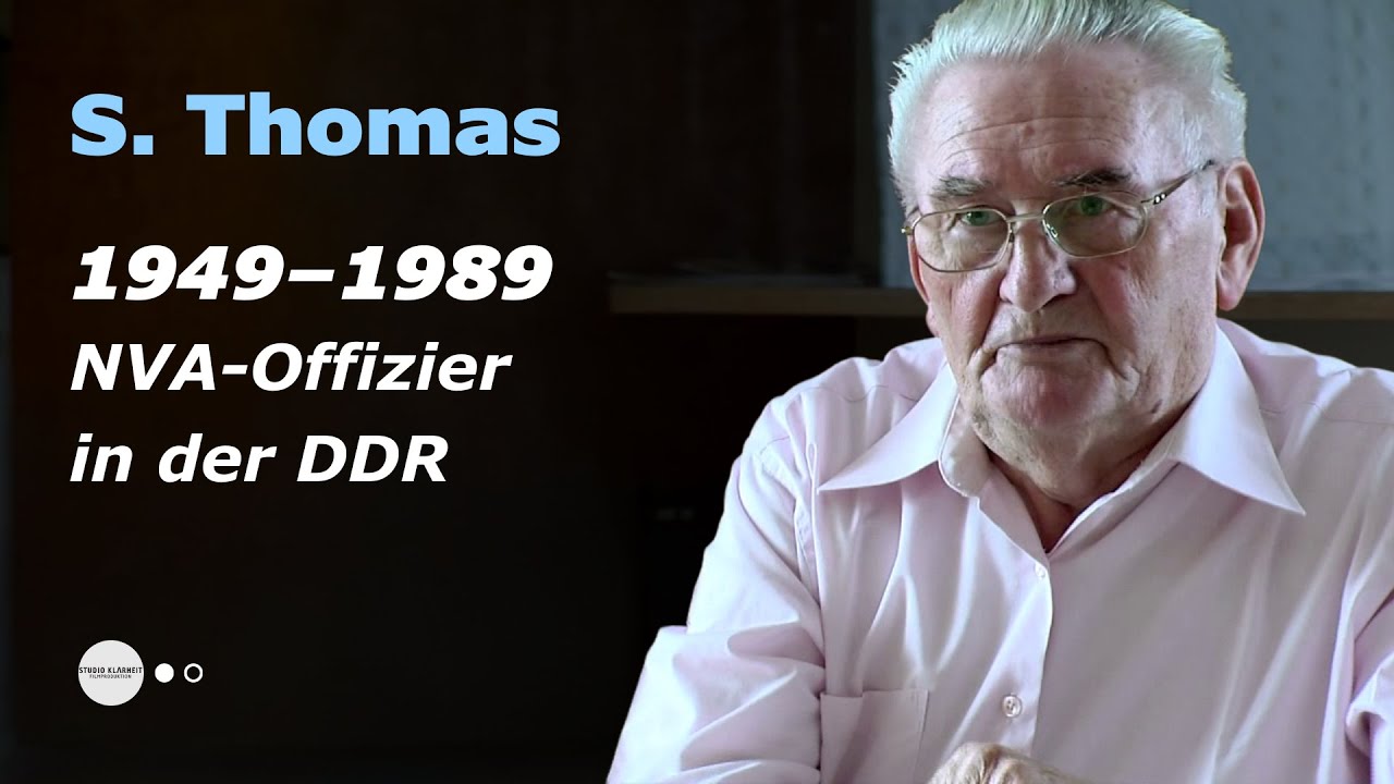 Offizier in der Nationalen Volksarmee (NVA) / Militär und Armee / Zeitzeugen DDR
