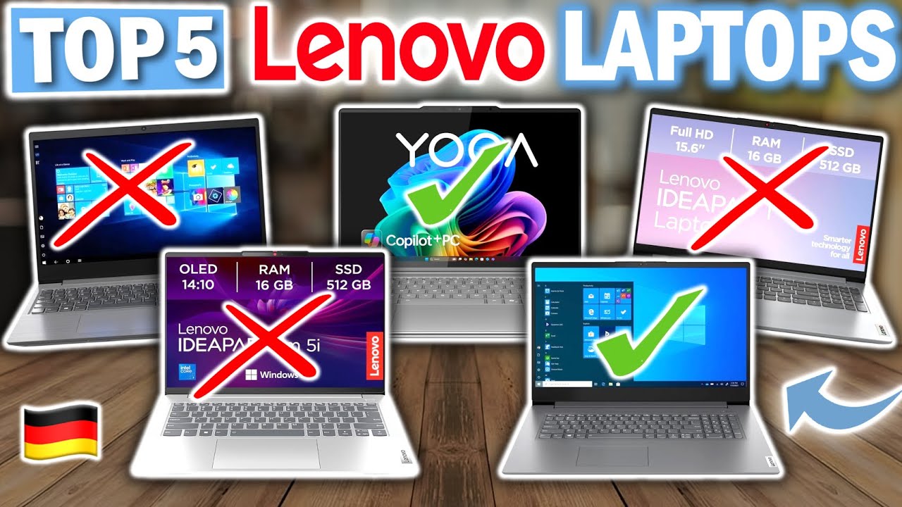 DIE BESTEN LENOVO Laptops 2026 | 5 Preisklassen