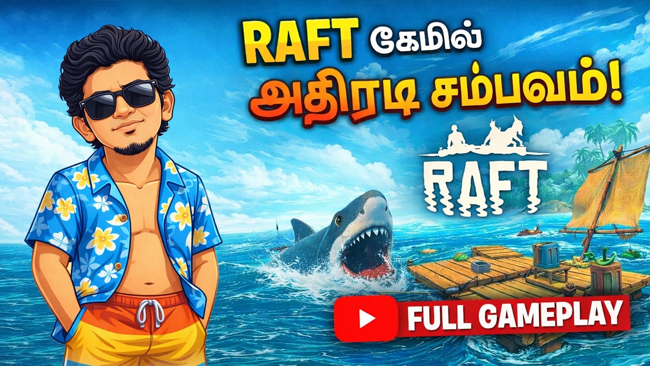 Raft Gameplay Tamil | Mr.Red