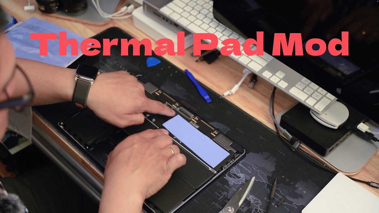 M4 MacBook Air 13 Thermal Pad Mod- Squeeze the most Power out of the 13