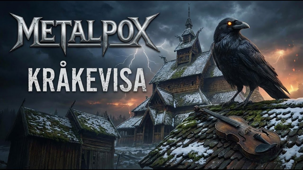 Kråkevisa (Crow song) – Norwegian Folk Metal | Heavy Metal with Fiddle (Pagan Nordic Song)