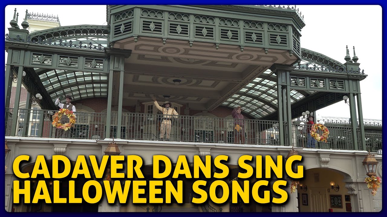Cadaver Dans Sing Halloween Songs at Magic Kingdom