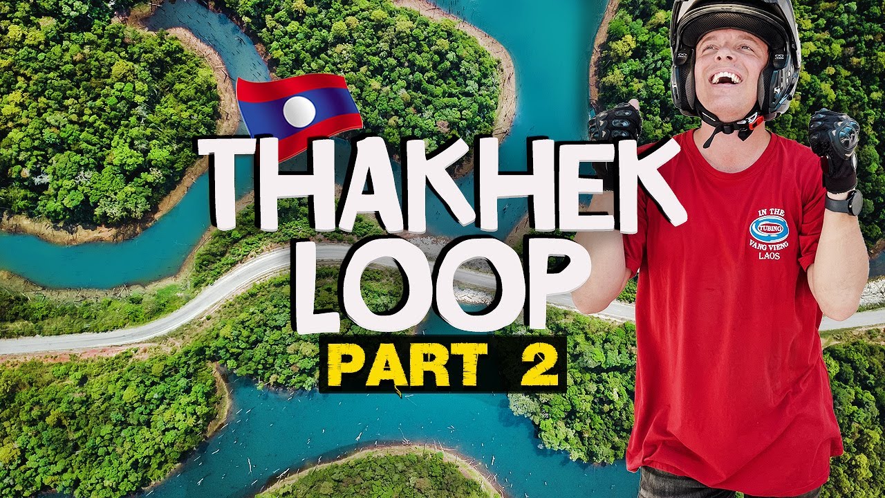 AMAZING SCENES on the THAKHEK LOOP in LAOS 🇱🇦 (Part 2/2)