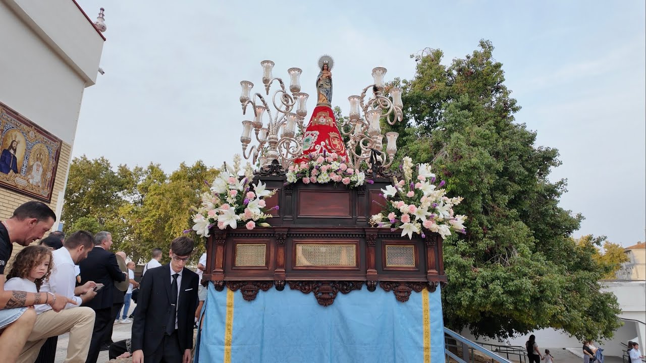 Procesión de la Virgen del Pilar Huelva 2025   4K