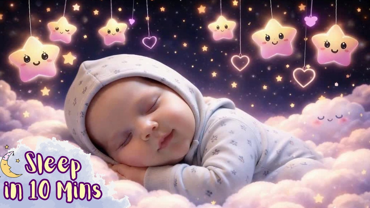 Sleep Instantly 💤 Moonlit Music Box Lullaby 🌙 Baby Deep Sleep Tonight