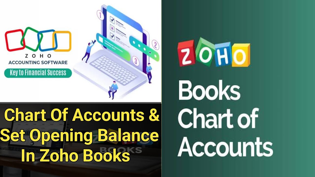 How to Create Chart of Accounts In Zoho Books Accounting Software....!!!