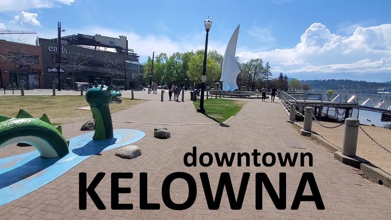 Kelowna BC Downtown Tour - On A Wednesday