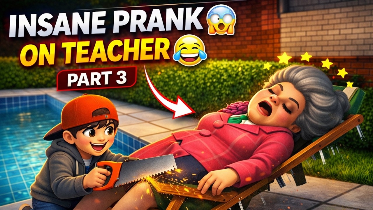 Insane Prank On Teacher 😂|Part3