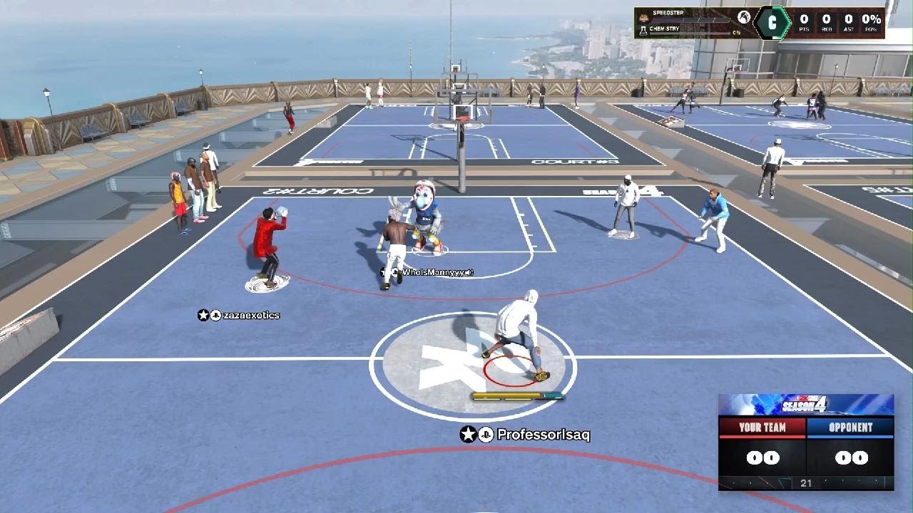 NBA 2K26 Played Against Justin Jefferson In Rivet City With Randoms