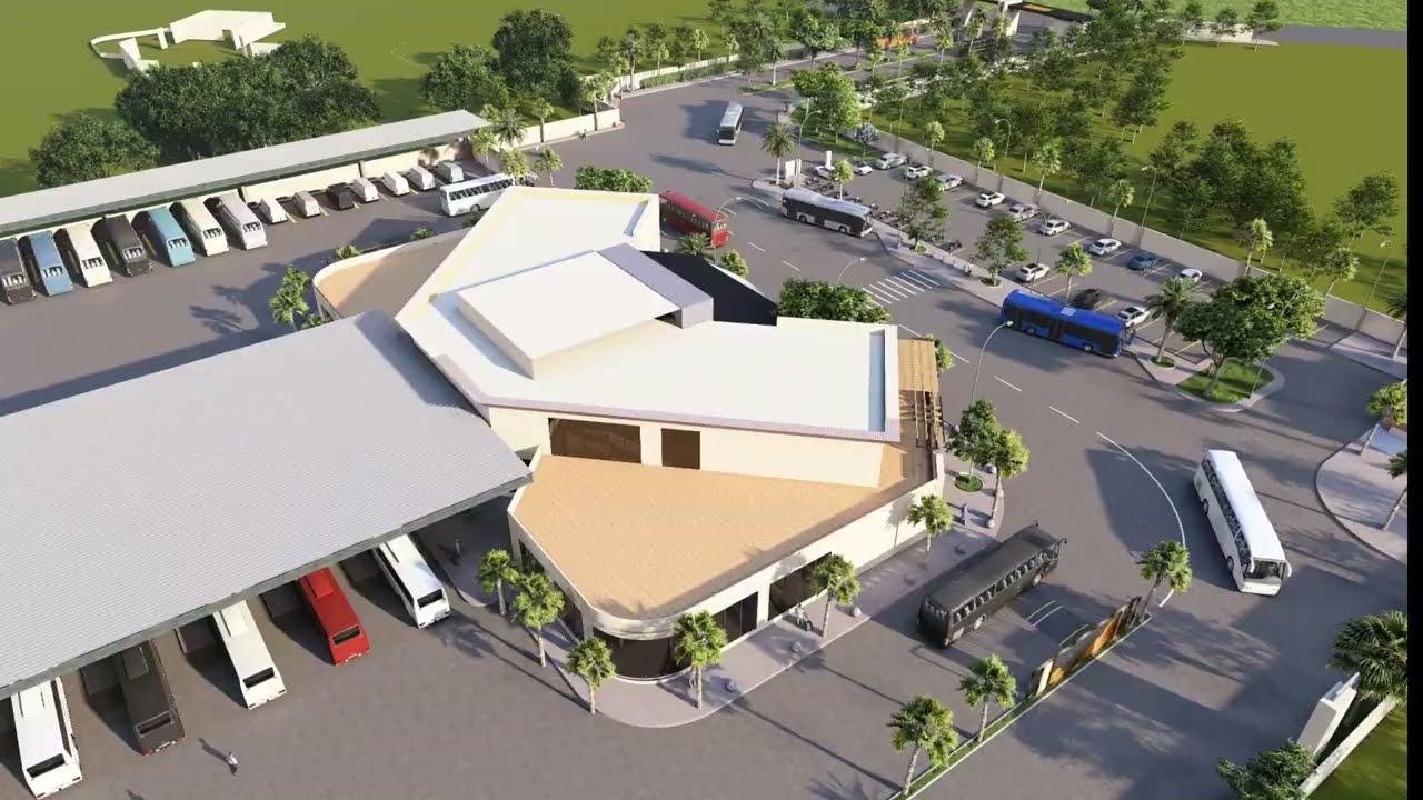 Bus Station Modern Design || Mandi Bahauddin || +92-309-4926546
