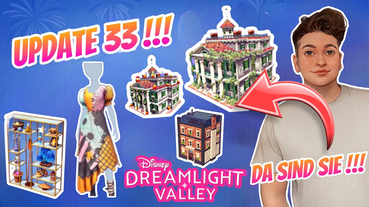 SPUKHÄUSER sind ZURÜCK‼️ Diesmal OHNE FEHLER?! 😳 | Shop Update 33 | Disney Dreamlight Valley