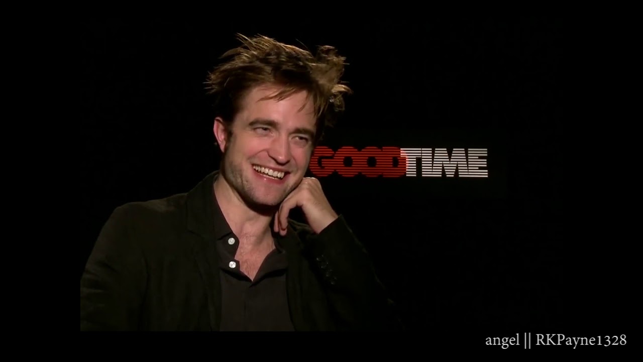 Robert Pattinson's infectious laugh