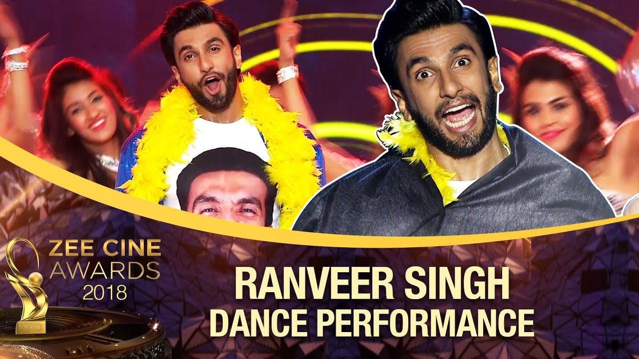Don't DOUBT Ranveer Singh's ENERGY | Dance Performance | Zee Cine Awards 2018