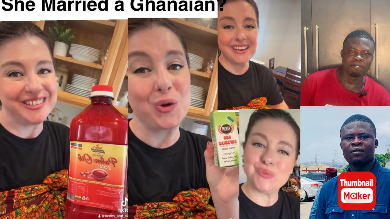 White Lady Married A Ghanaian Man And This Happened