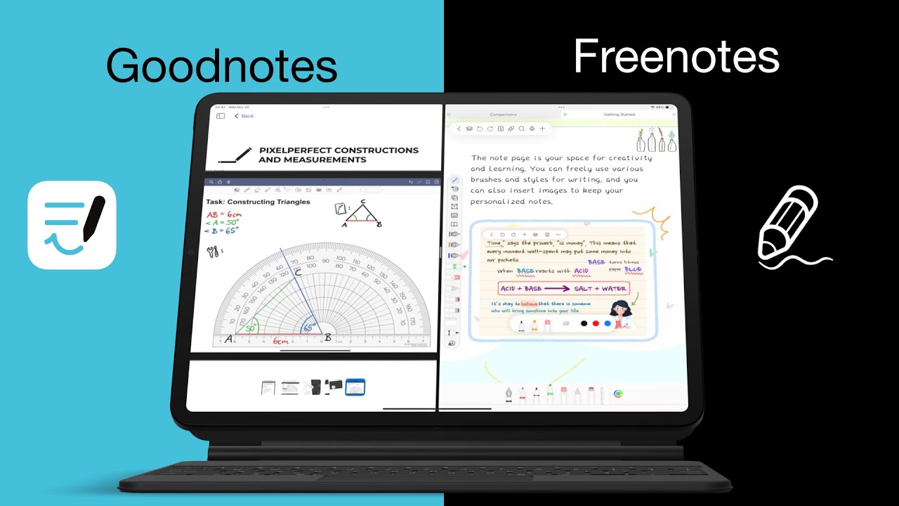 Goodnotes 6 vs Freenotes (2024) | Part 1 | ULTIMATE Comparison |