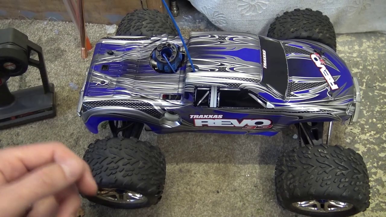 Nitro RC Traxxas Revvo 3.3 Will It Run? Part 1