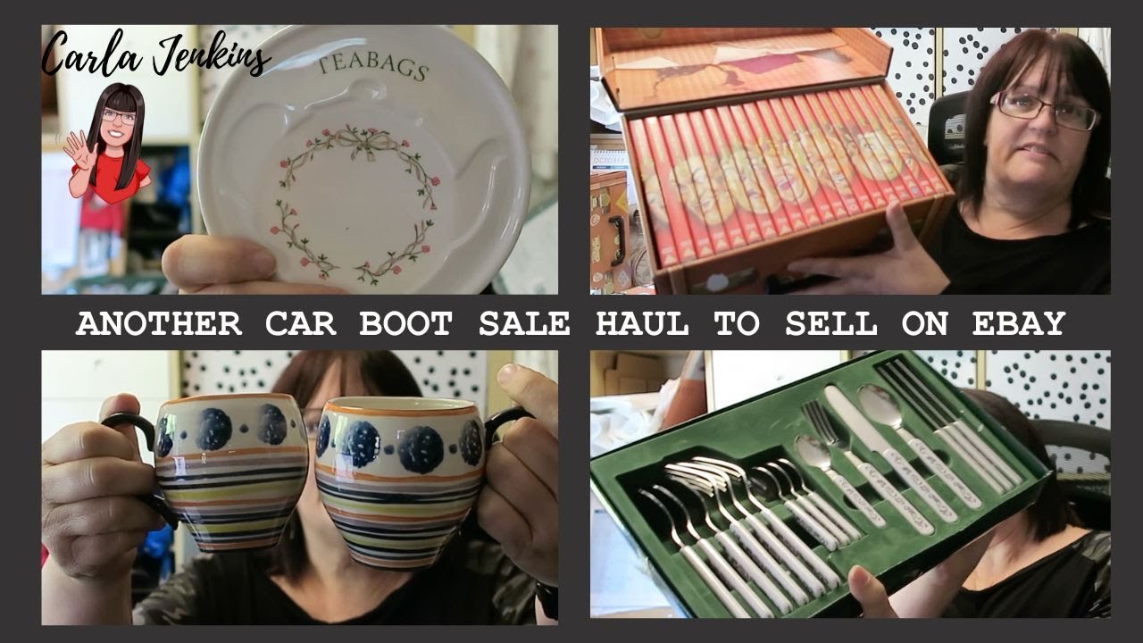I BUY AT CAR BOOT SALES & SELL ON EBAY | UK EBAY RESELLER | CARLA JENKINS