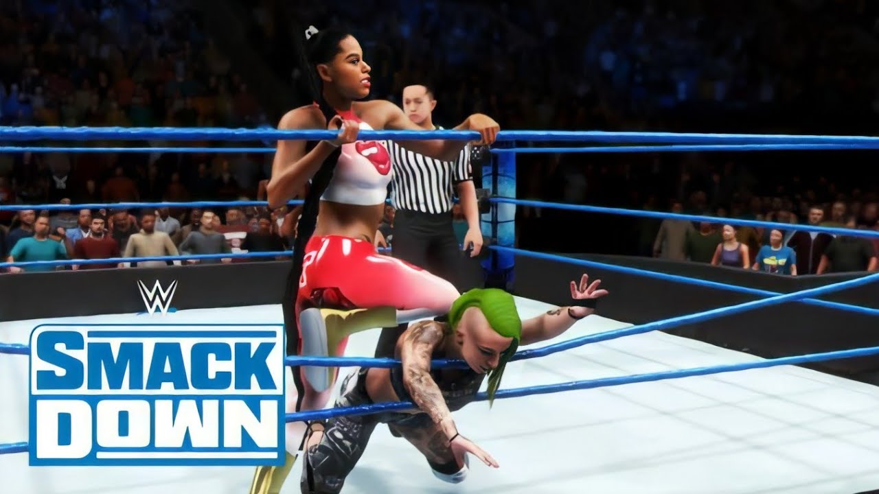 WWE 2K20 Smackdown Bianca Belair vs Ruby Riott: Sep 18, 2020