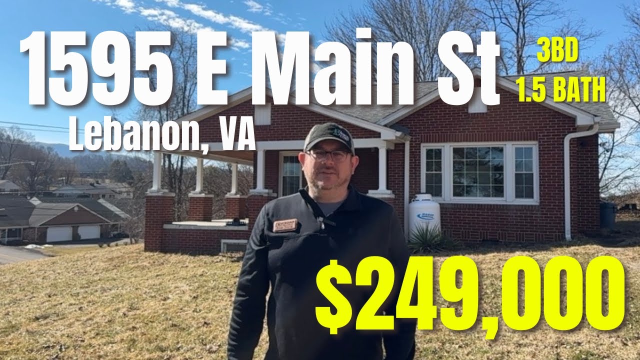 1595 E Main St Lebanon, VA - Home Tour