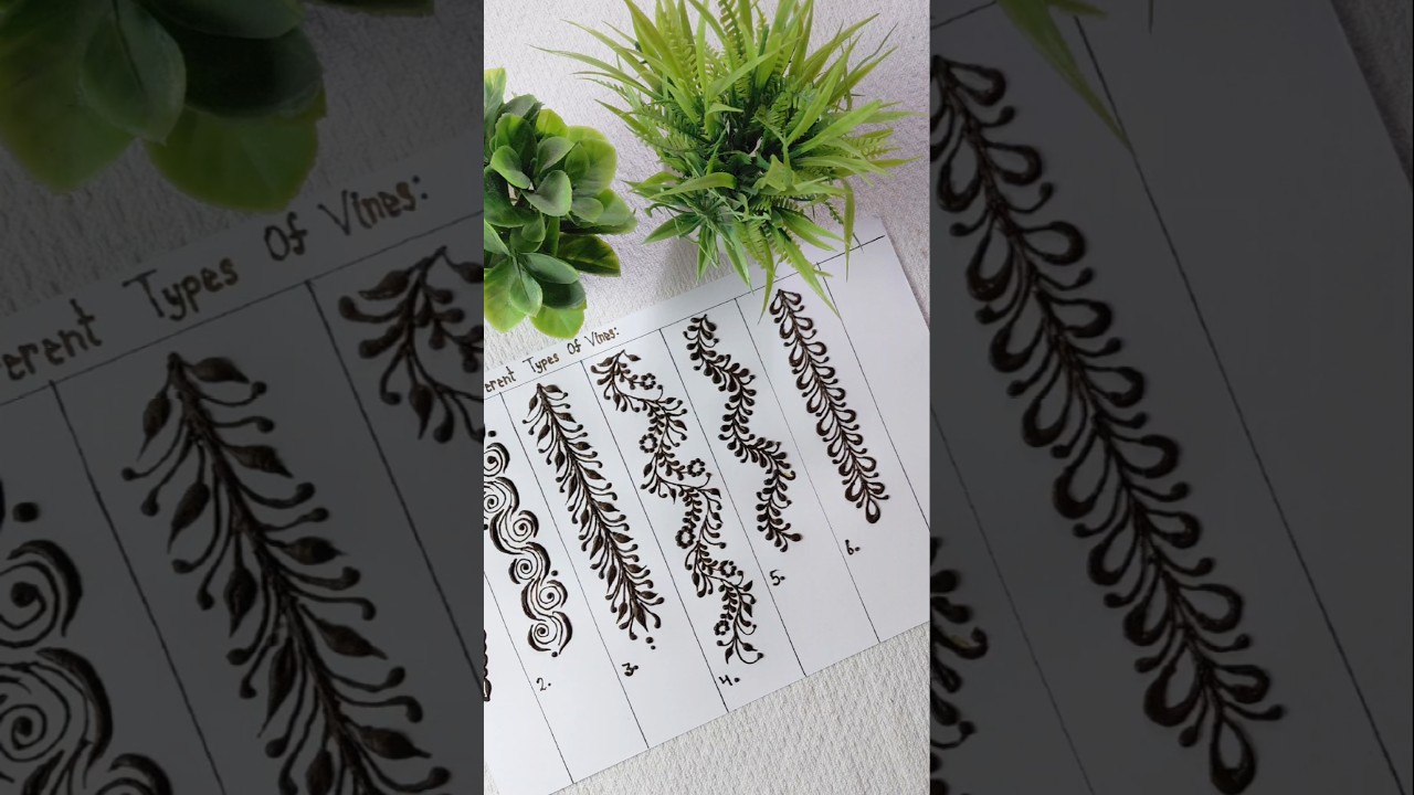 Simple and Elegant Vines Mehndi Design ❣️ #mehndi #vinesmehndi #ytshorts #trending