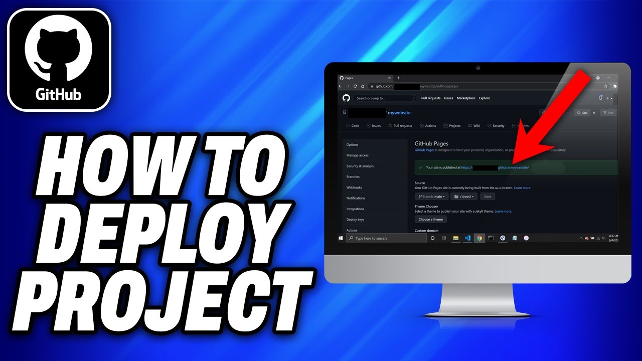 How To Deploy Project On Github - Easy Fix