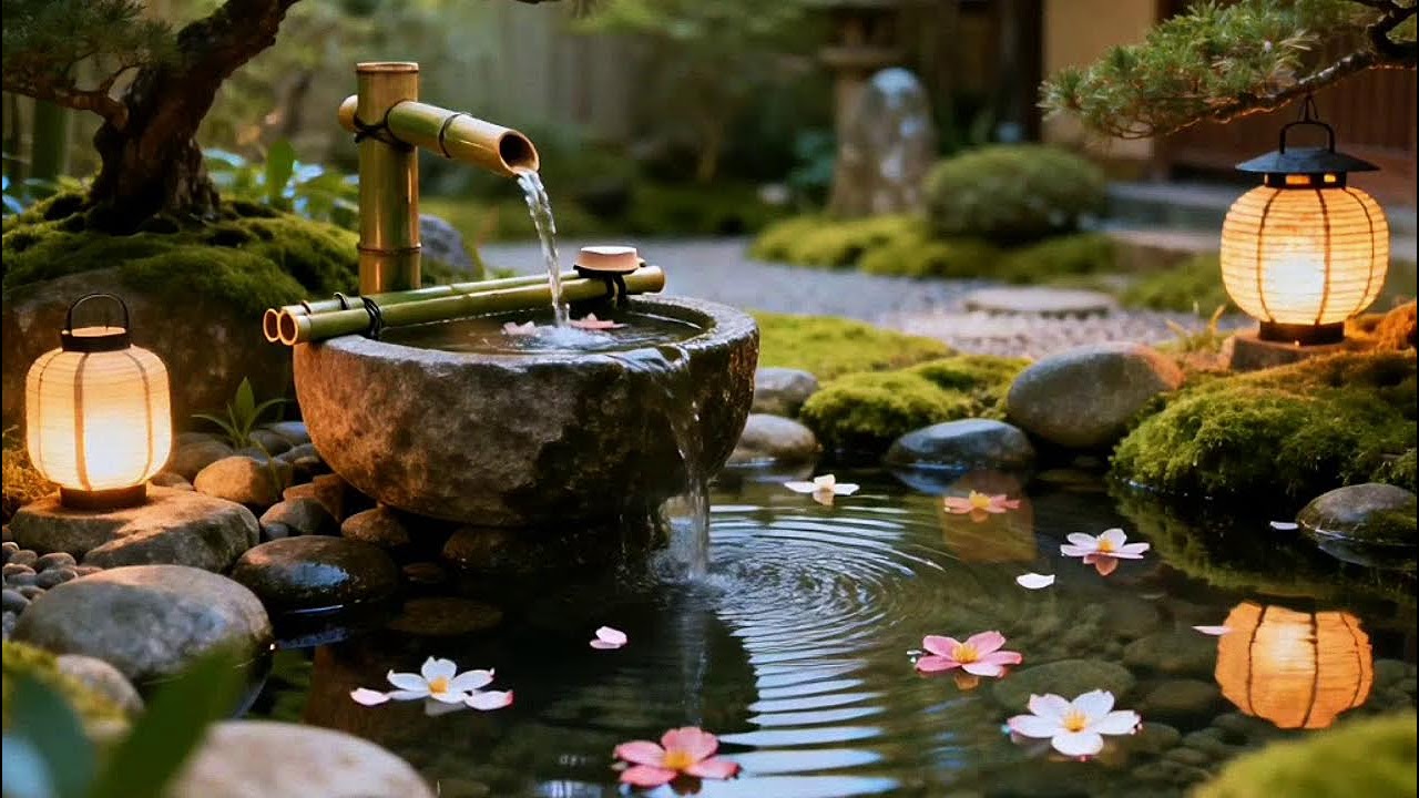 Relaxing Water Sounds with Sweet Violin 🎻💦 | Calm Your Mind