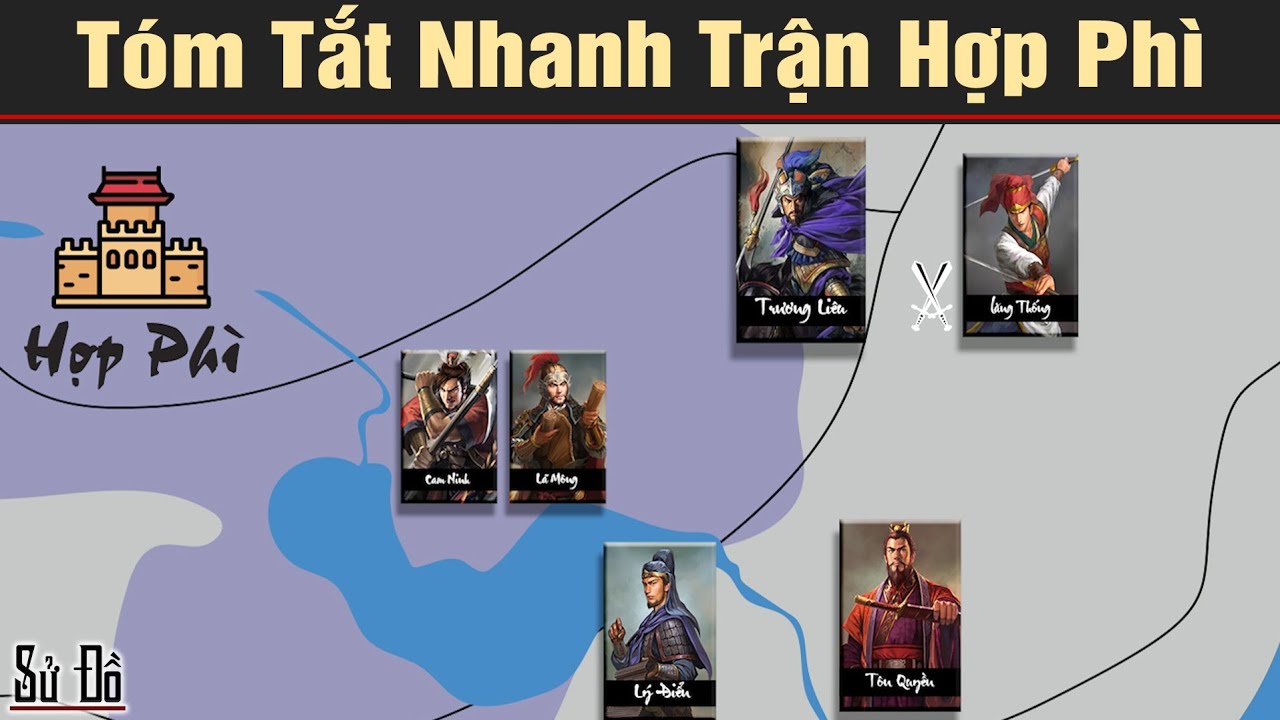 Tái Hiện Lịch Sử Trận Hợp Phì (208-253): Trương Liêu Khét Tiếng Bến Tiêu Diêu (Tam Quốc Chí)