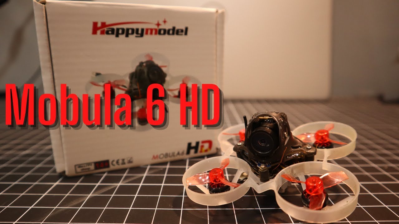 Mobula 6 HD unboxing and first flight