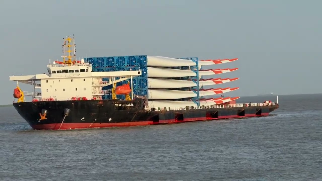 Testing the World's Largest Heavy Load Supply Vessel #merchantnavy 