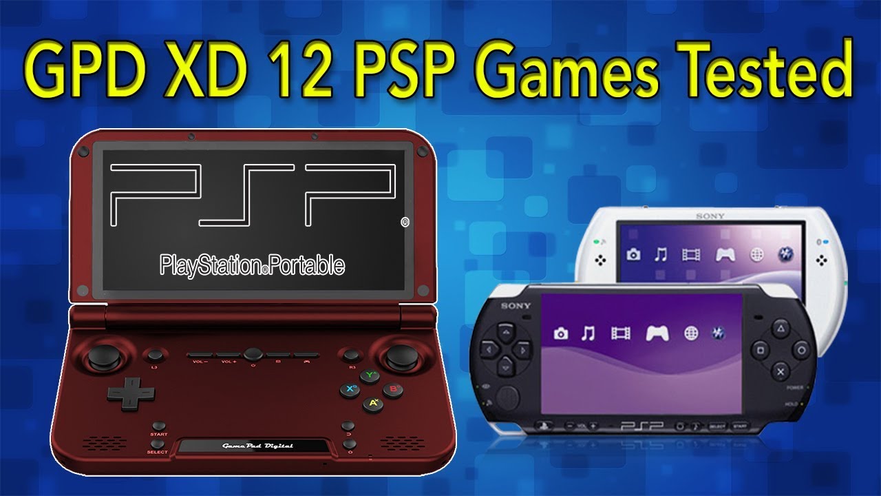 GPD XD 12 PSP Games Tested