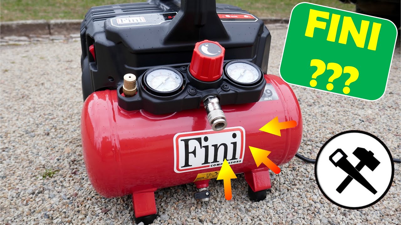 ➡️➡️➡️  Silent Kompressor - Fini Siltek S6 / Stanley Silent Air - #Kompressor #Fini #Stanley #leise