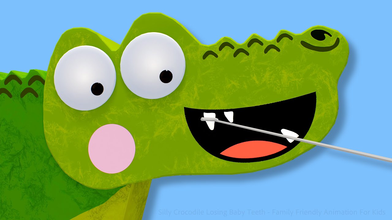 Silly Crocodile Has A Loose Tooth - Family Friendly Story For Kids
