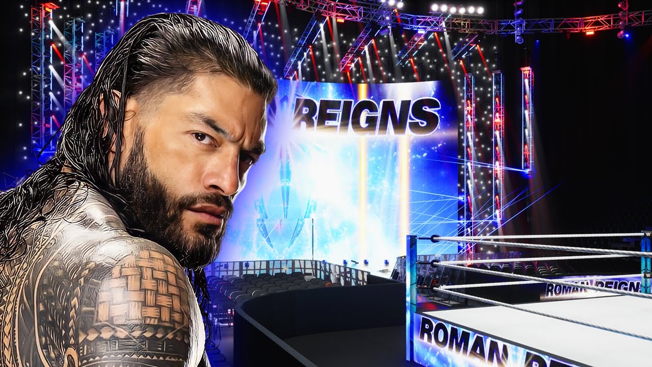Roman Reigns Entrance Stage Animation - SmackDown 2023