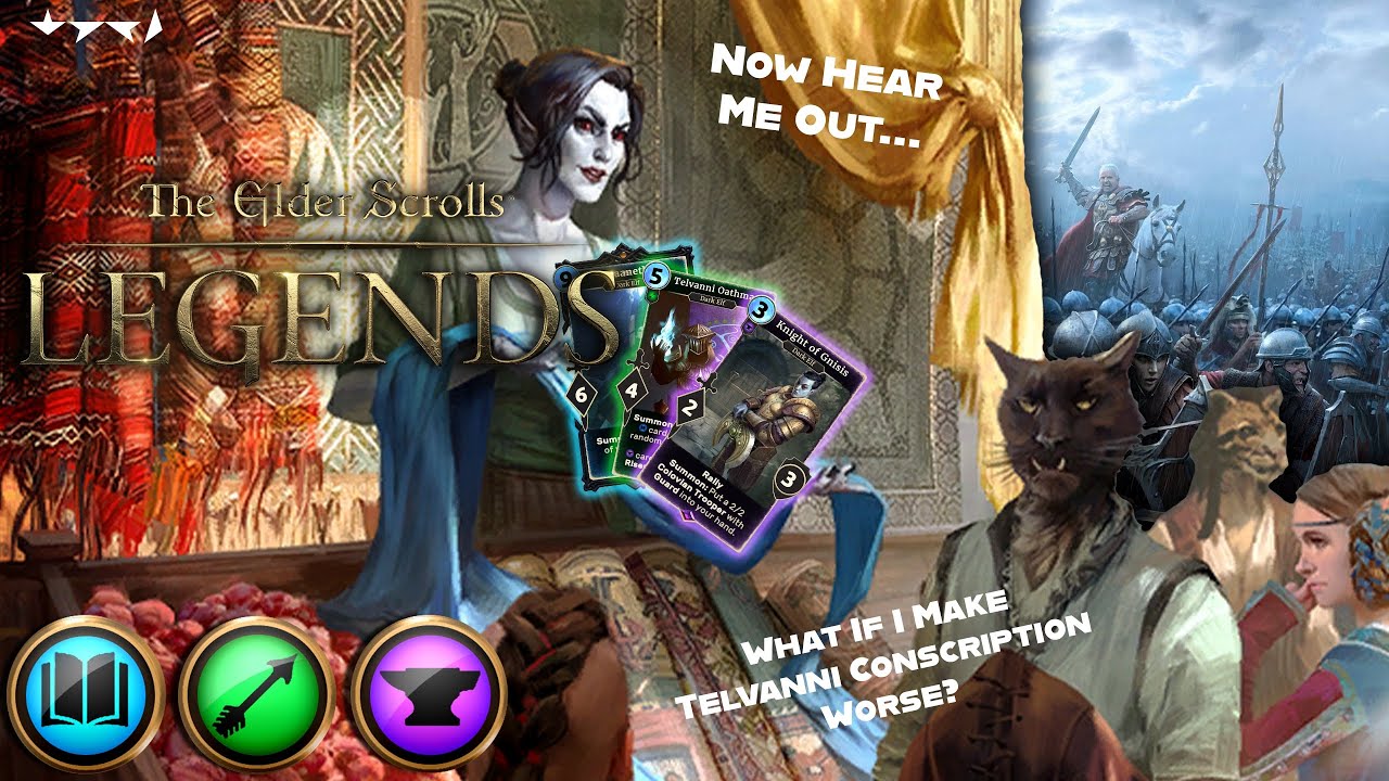 The People of Morrowind vs Iron Atronachs - Elder Scrolls Legends