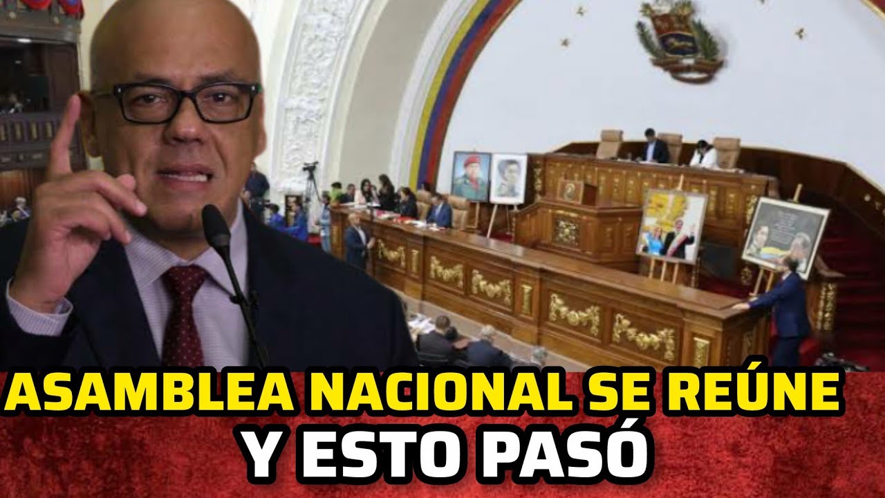 🔴ASAMBLEA NACIONAL DE VENEZUELA SE REÚNE TRAS PEDIDO DE DELCY