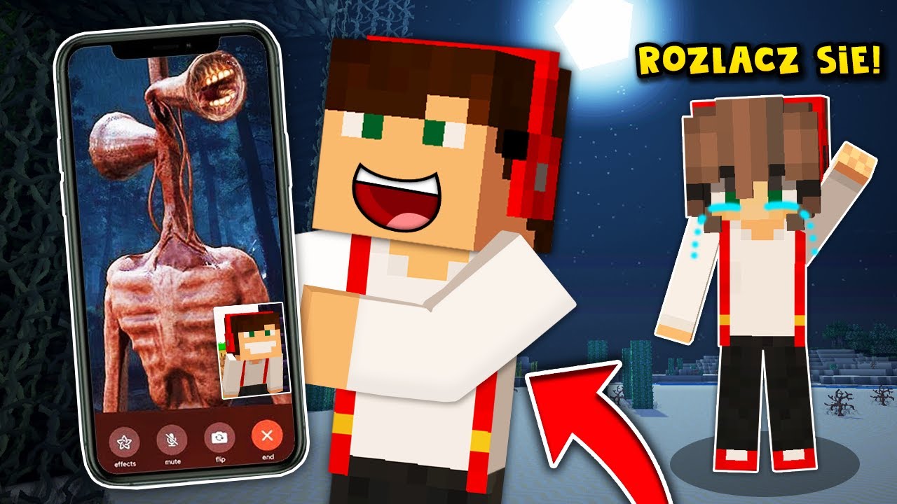 GPLAY DZWONI DO SIREN HEAD O 3:00 W MINECRAFT?!