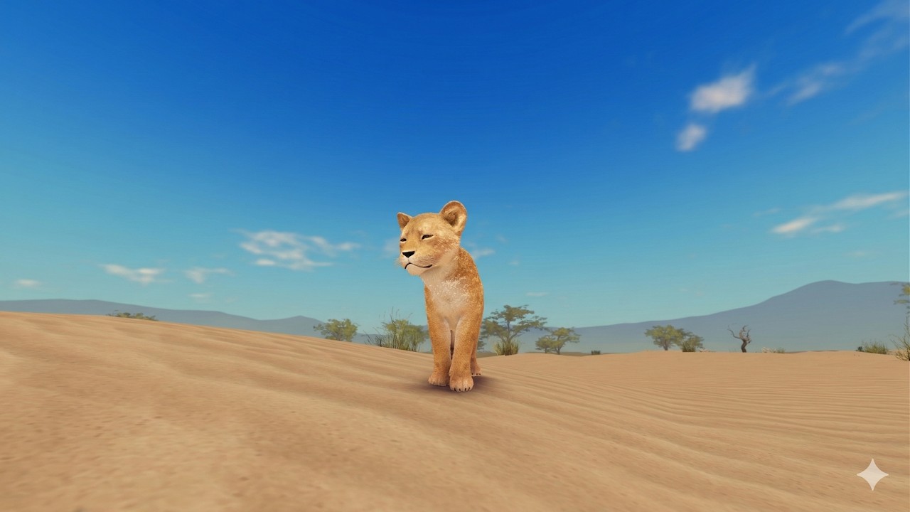 I Played Roblox Savannah Life With My 1 Year Old Son (We Were Attacked)