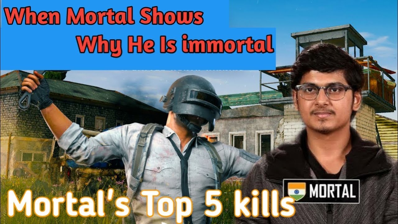 Mortal's Top 5 Kills of All-time|Soul mortal|Top 5 kills|PUBG mobile