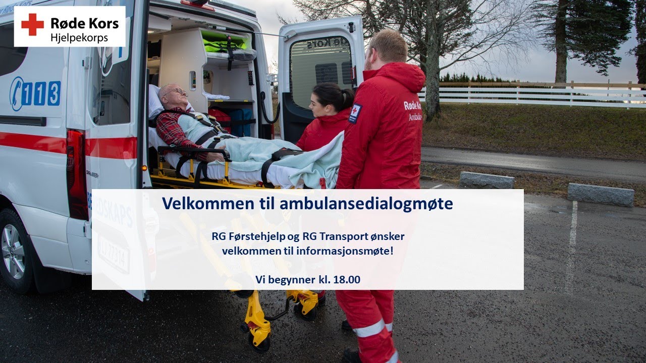 Webinar: Ambulansedialogmøte