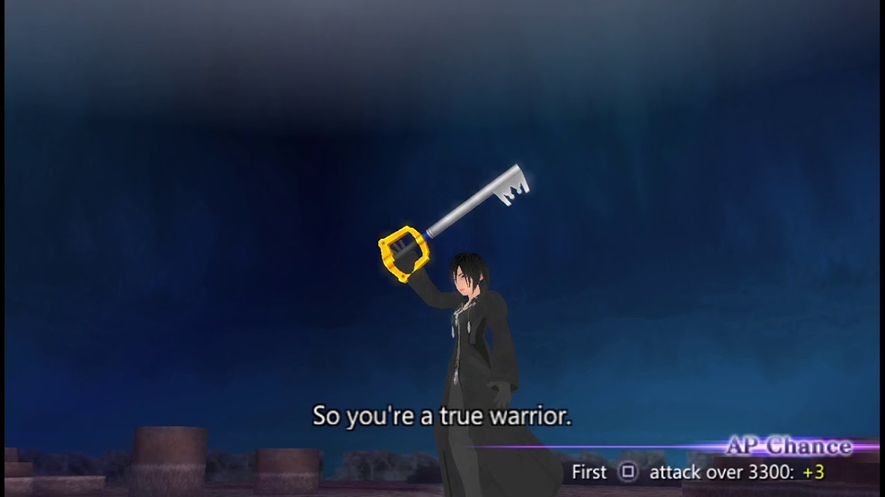 Dissidia 012 Kh3 Kairi vs Xion mod