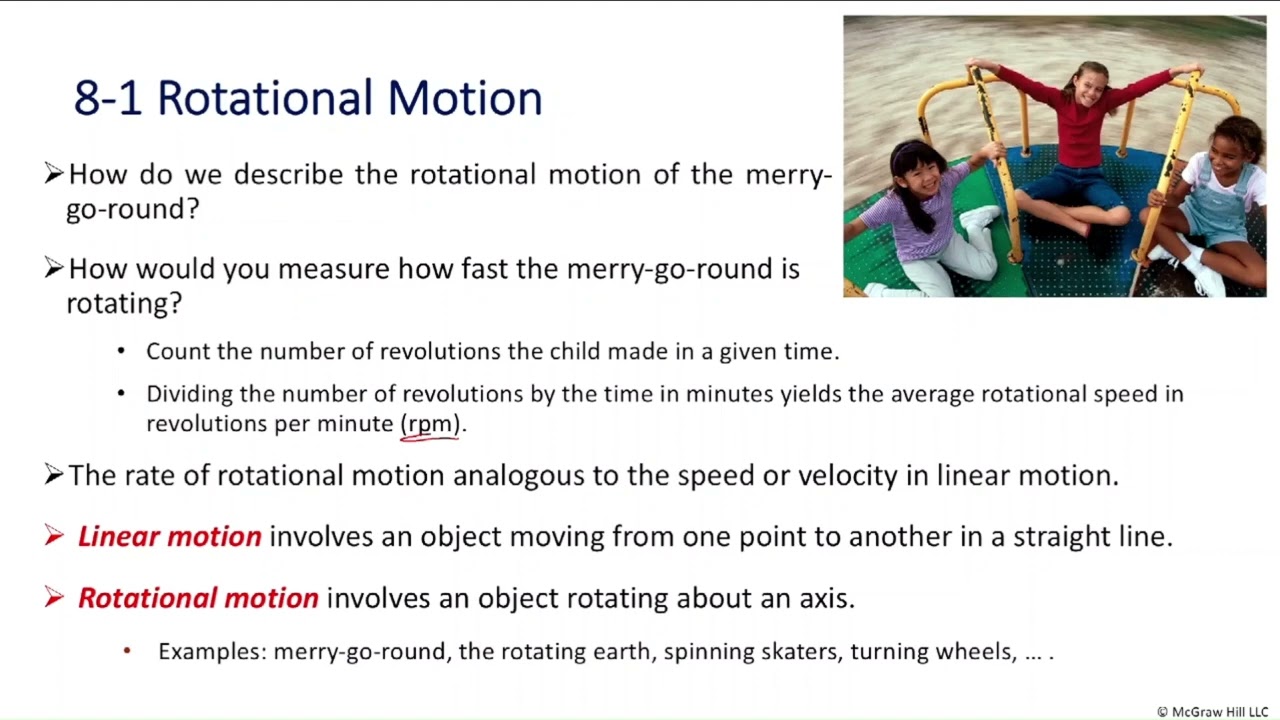 Rotational Motion of Solid Objects: Rotational Motion
