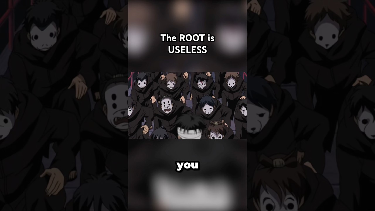 The ROOT is USELESS #animefights #naruto #anime #danzo #root #narutoshippuden #shorts #anime