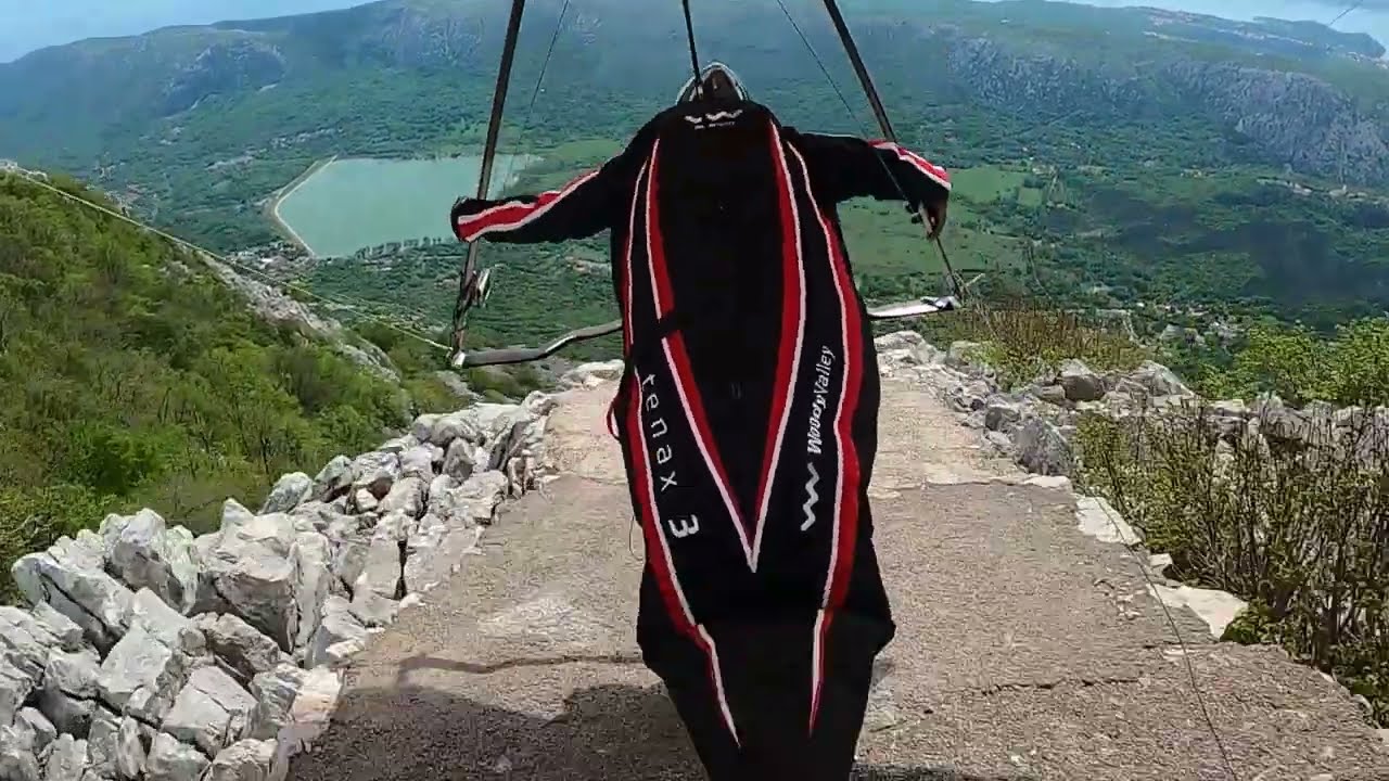 Hang gliding Tribalj Croatia