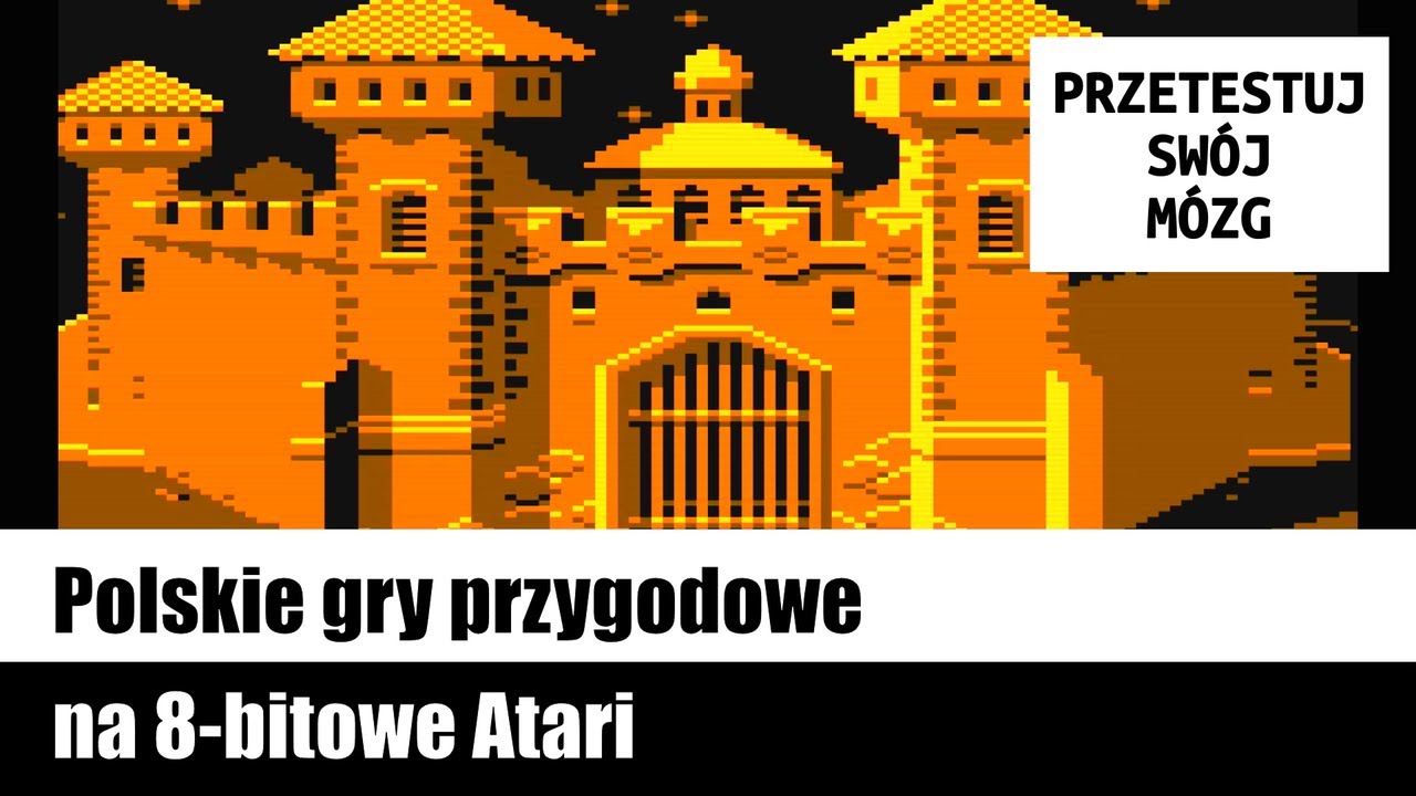 🏝️ Polskie gry przygodowe na 8-bitowe Atari (800XL/65XE/130XE/800XE) (dawne kultowe gry)