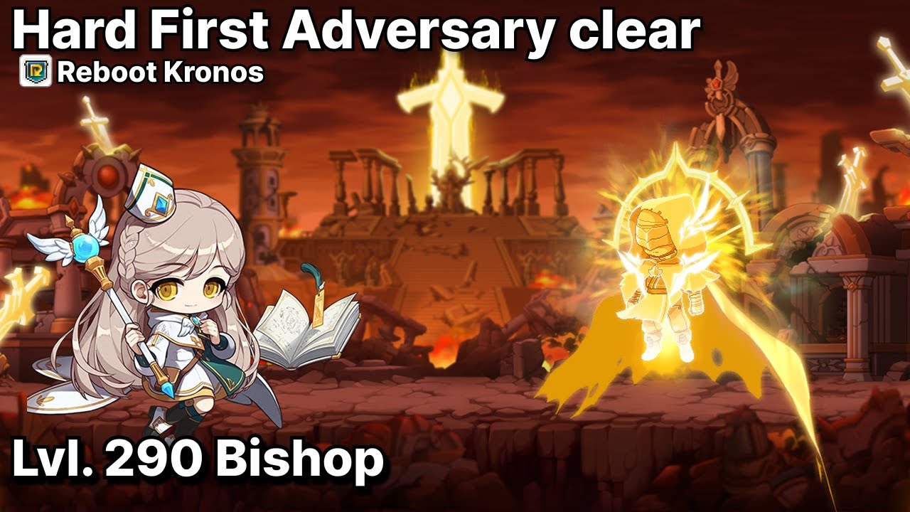 [Lvl. 290 Bishop] Hard Adversary [Heroic Kronos]