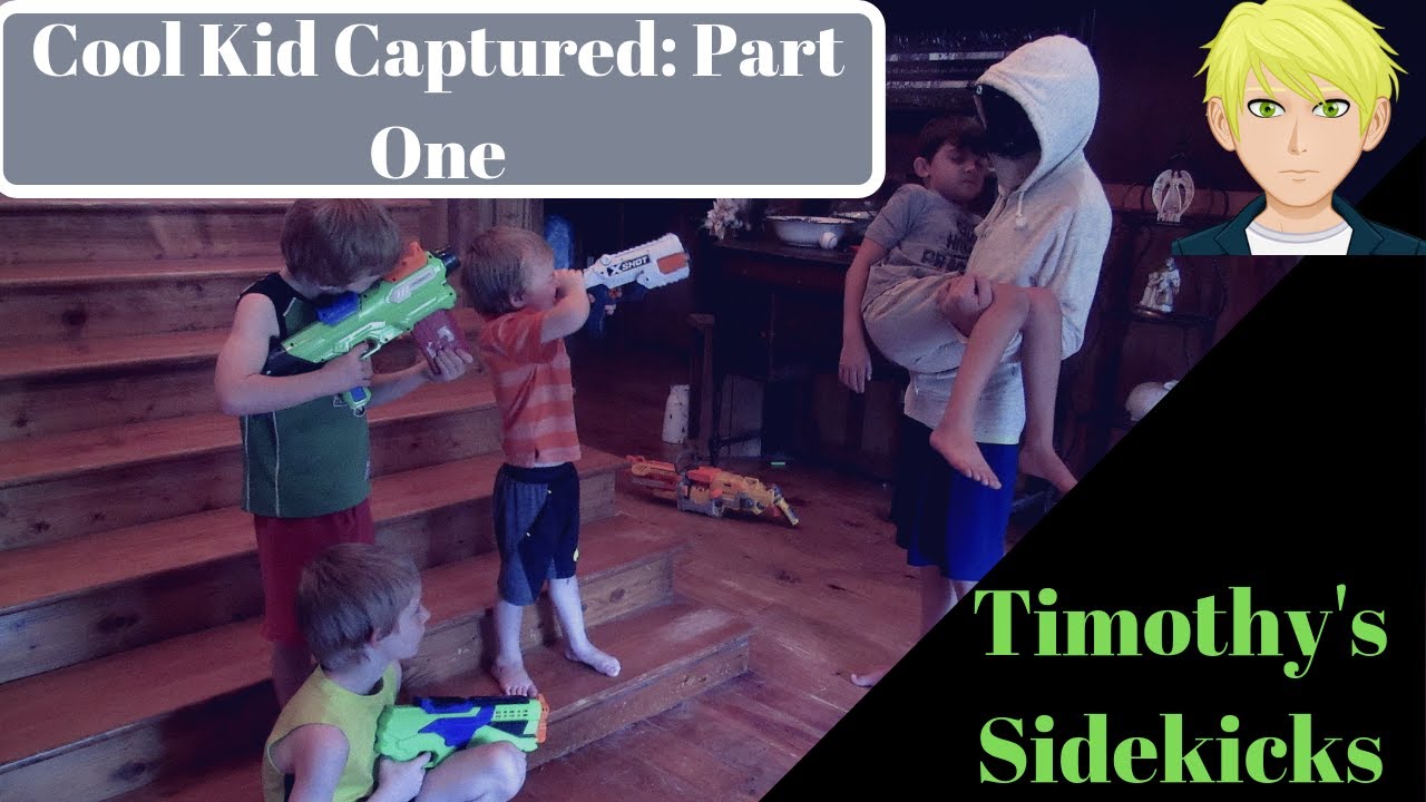 Alpha Force: Cool Kid Captured Part One/Epic Nerf Battle in SECRET HIDDEN BASE