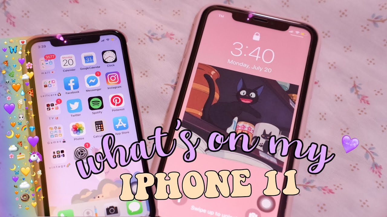 📲🍎 WHAT'S ON MY IPHONE 11 , apps , aesthetic , PH