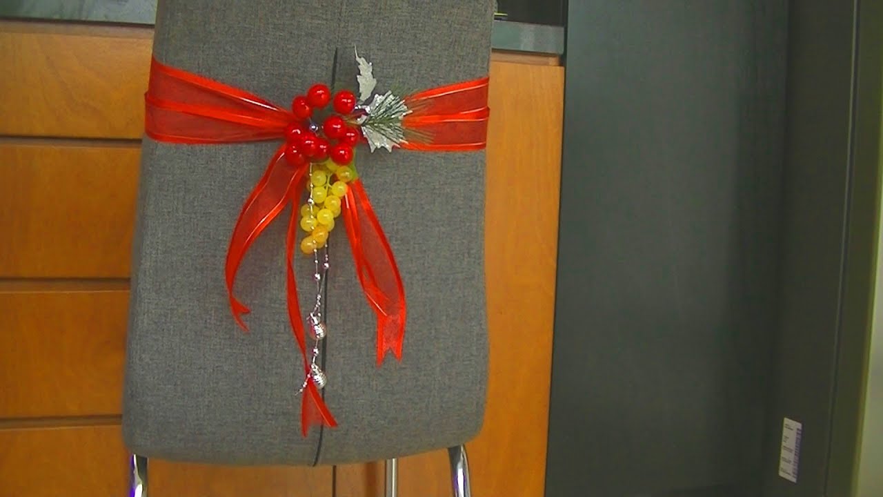 Decora tus Sillas para Navidad y Fin de Año Varias Formas